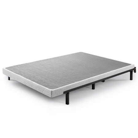 low profile metal smart 4 box spring|Zinus 4 Inch Low Profile Metal Smart Box Spring Full Mattress .